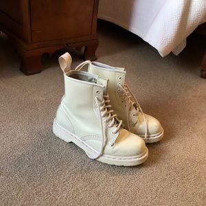 Super Rare All White Dr. Martens!